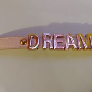 Pink and rose gold bracelet